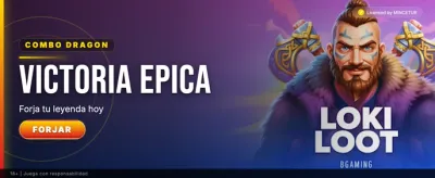 Siente la suerte del dragón banner